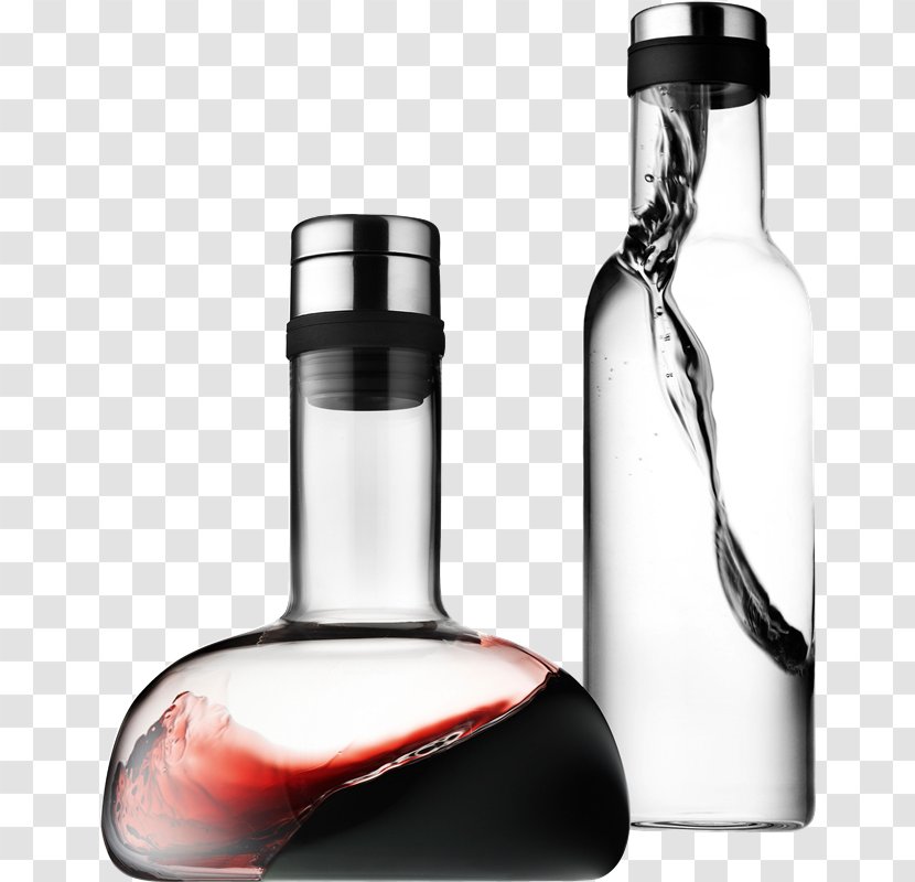 Wine Decanter Carafe Jug Bottle - Barware Transparent PNG