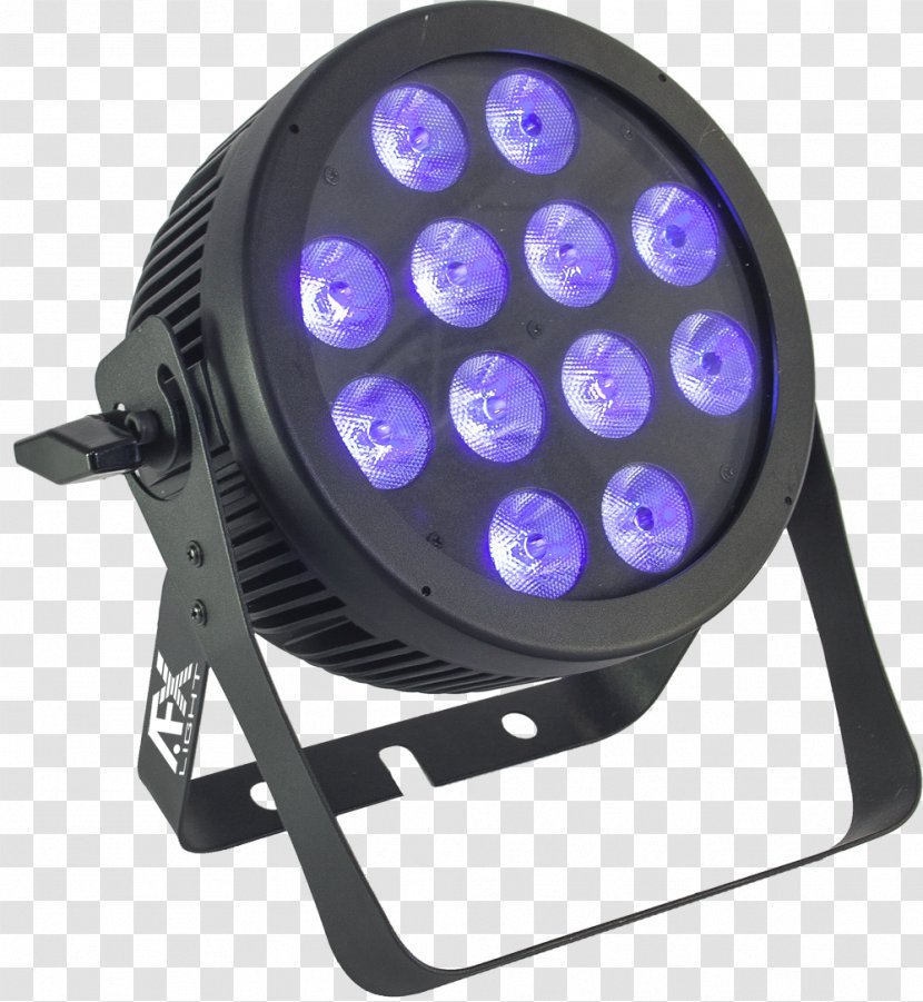 Stage Lighting Instrument DMX512 Blacklight Parabolic Aluminized Reflector Light - Rgbw Transparent PNG