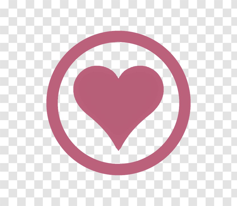 Heart Pink Logo Magenta Circle - Oval - Love Transparent PNG
