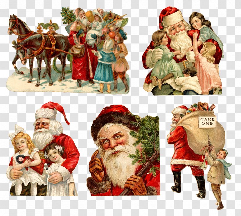 Ded Moroz Snegurochka Santa Claus Christmas Ornament - Ziuzia Transparent PNG