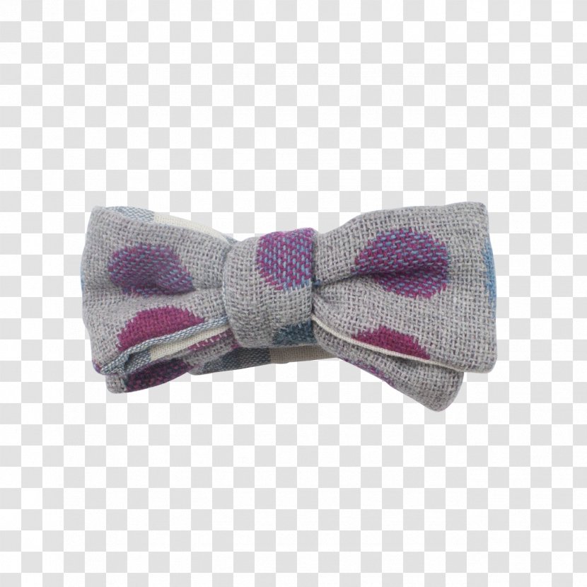 Bow Tie Necktie Joe Button - Satin - Sydney Polka Dot Navy BluePurple Transparent PNG