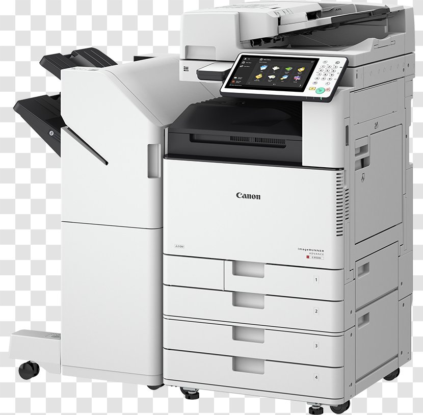 Canon Multi-function Printer Photocopier Printing - Inkjet Transparent PNG
