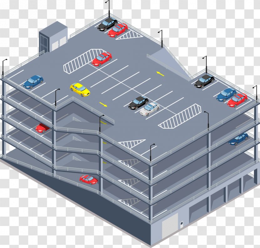 Garage Car Park Parking Storey - Shuichengmen Lot Transparent PNG