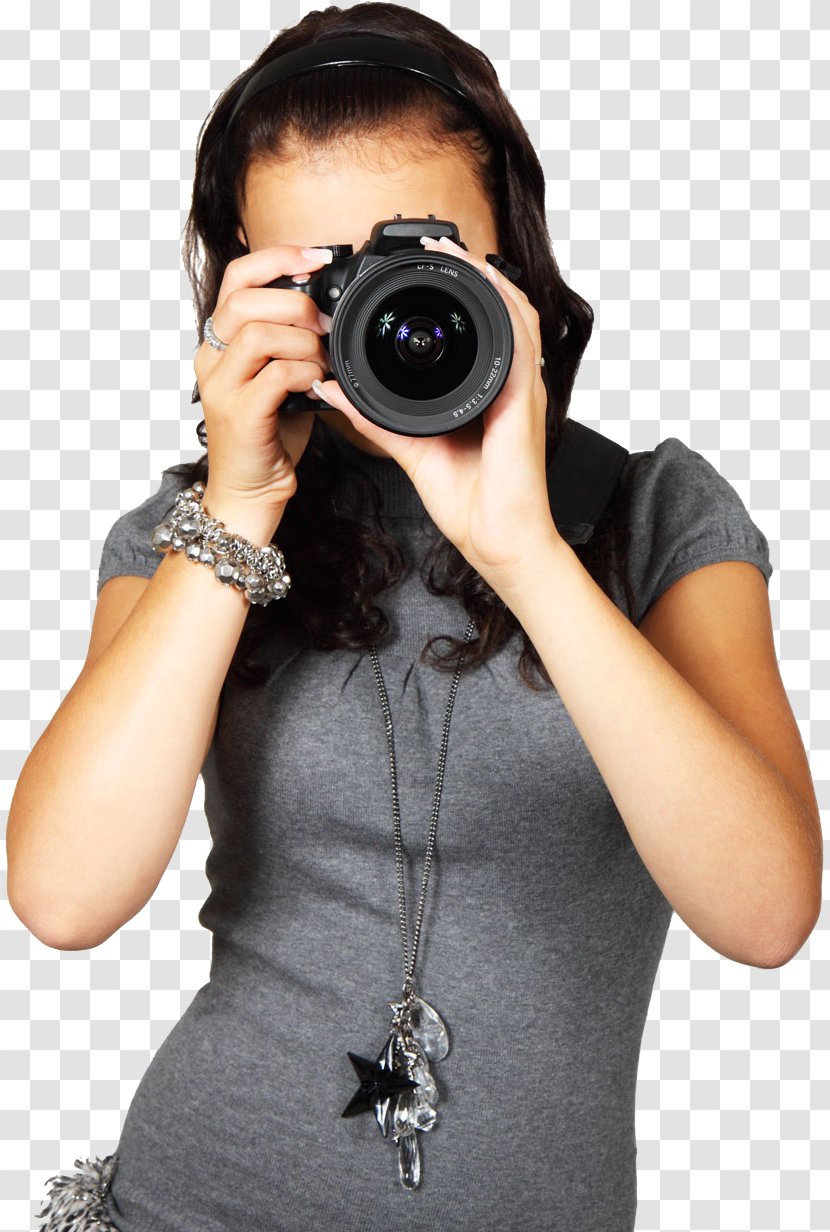 Digital Cameras SLR Photography - Reflex Camera - Photographer Transparent PNG