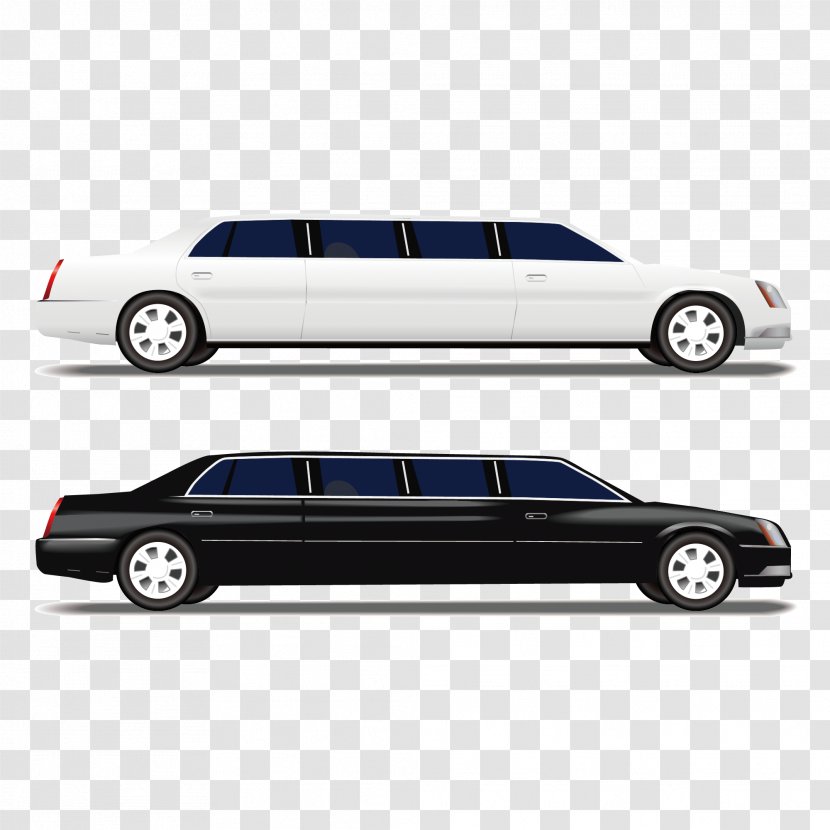 Limousine Sports Car Luxury Vehicle - Product Design - Stretch Transparent PNG