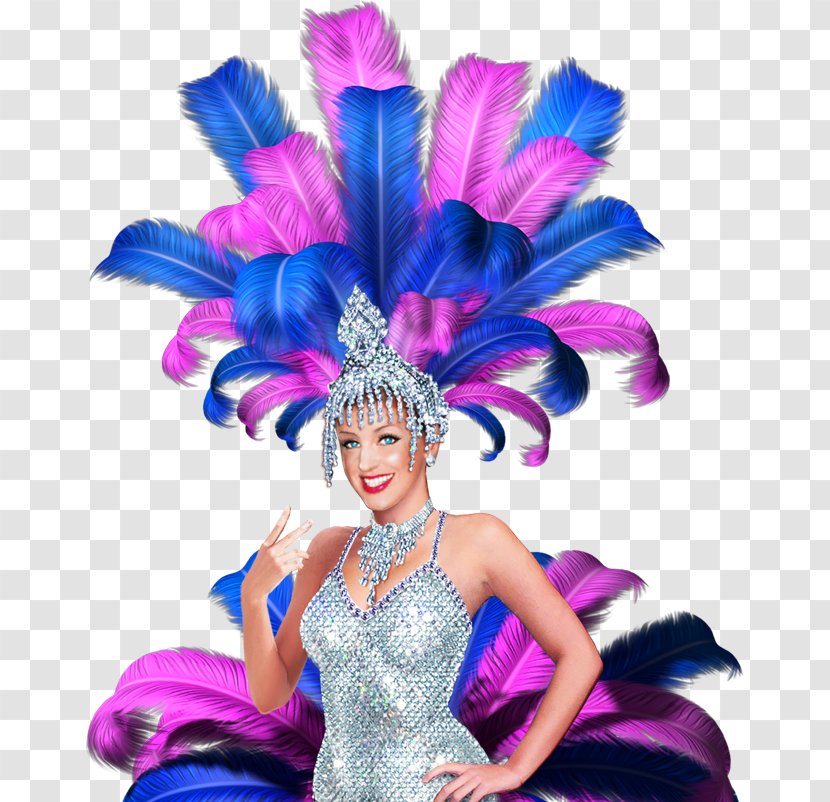 Feather Hair Carnival Cruise Line Clothing Accessories - Dancer Transparent PNG