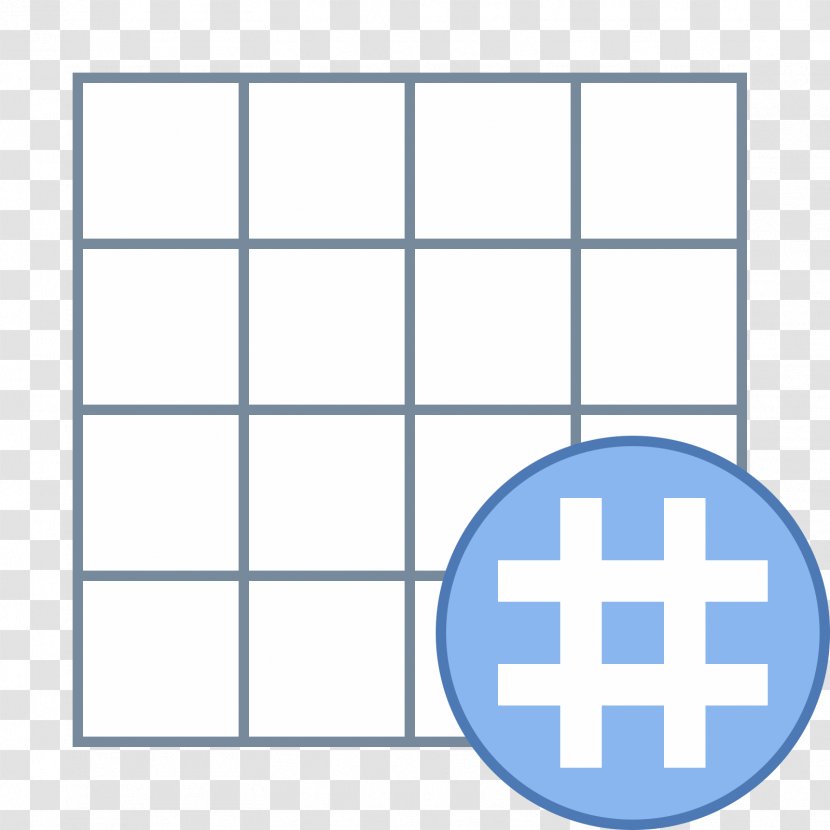 Icon Design Symbol Pattern - Polka Dot - Hashtags Transparent PNG