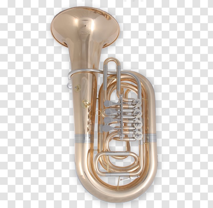 Saxhorn Mellophone Euphonium Tuba Tenor Horn - Industrial Design Transparent PNG
