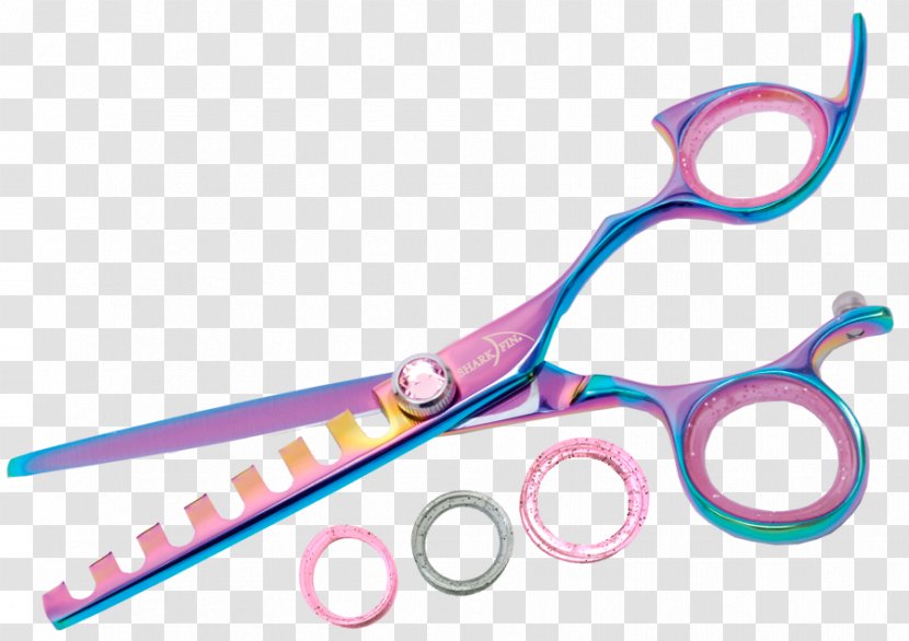 Scissors Hair-cutting Shears Line - Hair Shear - Texture Transparent PNG