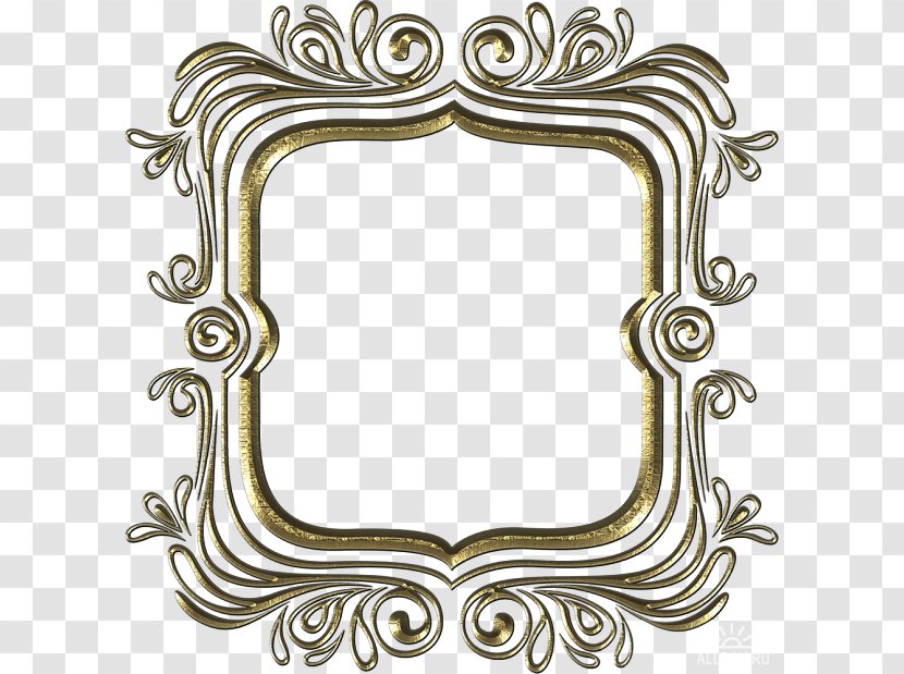 Picture Frames Ornament Decorative Arts Pizza Pattern - Jewellery Transparent PNG