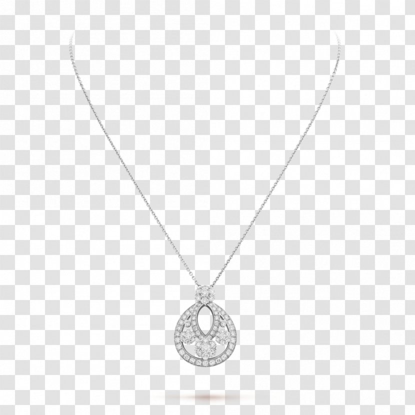 Locket Necklace Earring Jewellery Bijou - Pearl - Snowflake Pendant Transparent PNG