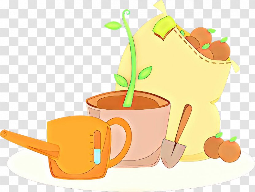 Clip Art Coffee Cup Illustration Product Design - Flowerpot Transparent PNG