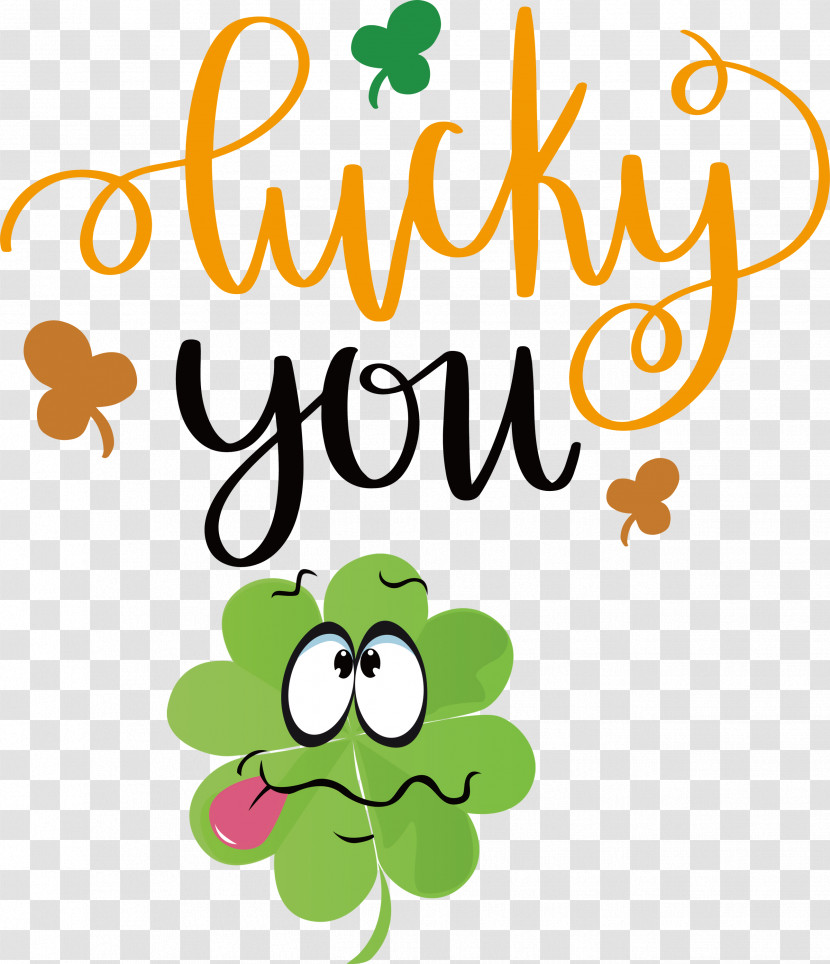 Lucky You Patricks Day Saint Patrick Transparent PNG