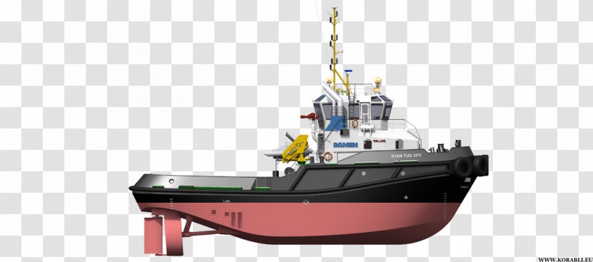 Fishing Trawler Tugboat Water Transportation Ship Damen Group Transparent PNG