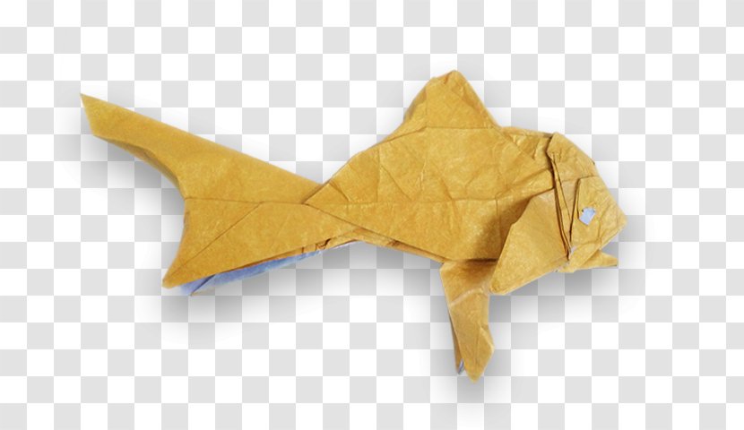 Origami Paper Dobradura Brazil - Peixe Dourado Brasil Transparent PNG
