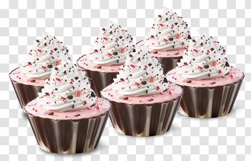 Cupcake Muffin Buttercream Baking Flavor - Frozen Dessert - Chocolate Transparent PNG