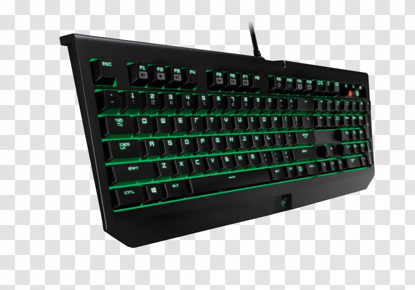 Computer Keyboard Razer BlackWidow Chroma V2 Gaming Keypad Inc. - Numeric - Laptop Part Transparent PNG