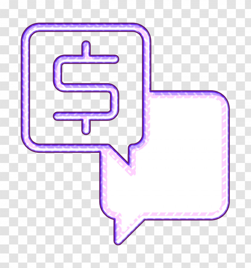 Talk Icon Money Icon Startup New Business Icon Transparent PNG