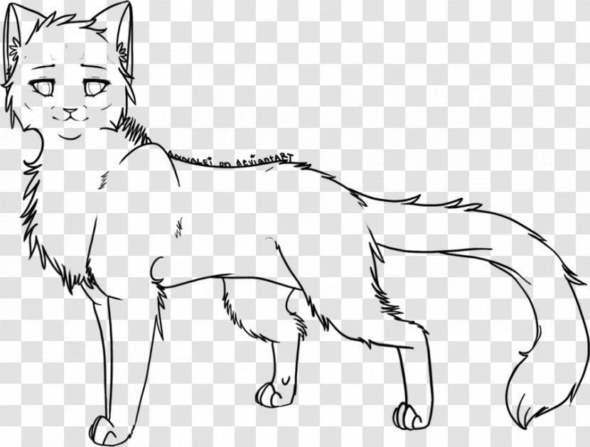 Whiskers Cat Line Art Kitten Gray Wolf - Wildlife Transparent PNG