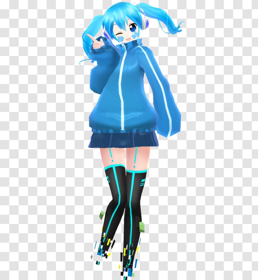 Costume Electric Blue Character Fiction - Soon Transparent PNG