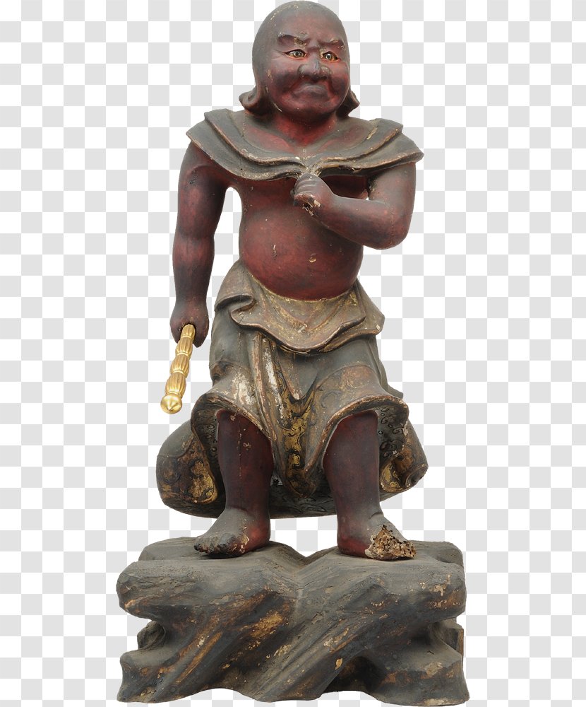 Bronze Sculpture 制多迦童子 Acala Buddharupa - Migi Transparent PNG