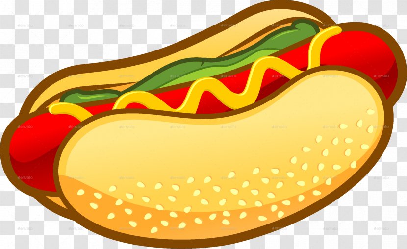 Hot Dog Hamburger Fast Food Clip Art - Shoe Transparent PNG