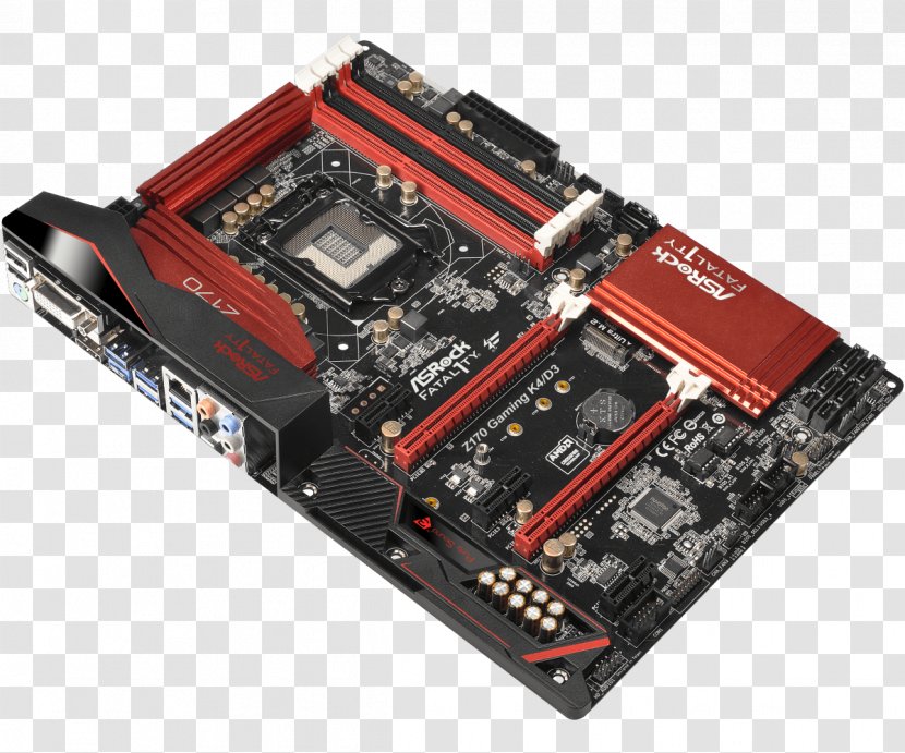 ASRock Fatal1ty Gaming E3V5 Performance Gaming/OC LGA 1151 Intel C232 SATA 6Gb/s USB 3.0 ATX Motherboard - Johnathan Wendel Transparent PNG