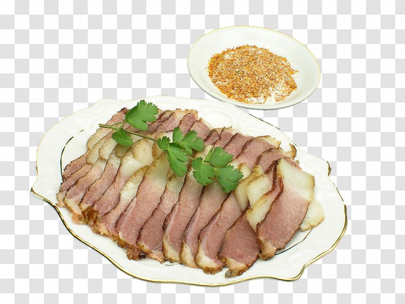 Sichuan Cuisine Curing Bacon Meat - Pickling Transparent PNG