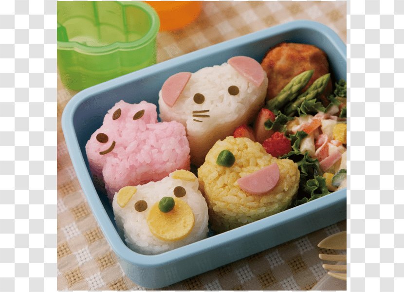 Bento Onigiri Sushi Japanese Rice - Lunchbox Transparent PNG