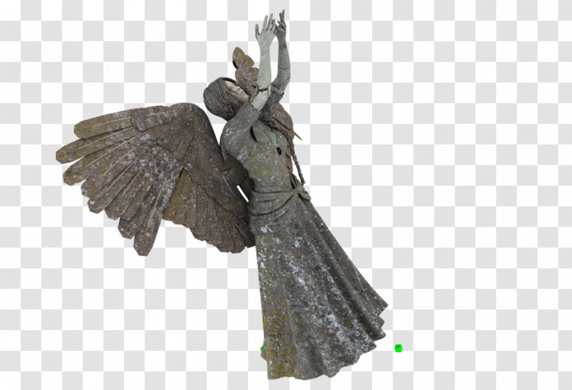 Stone Sculpture Statue Image - Angel - Figurine Transparent PNG