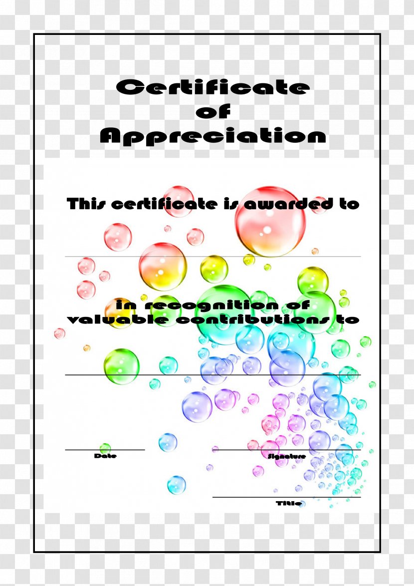 Template Résumé Academic Certificate High School Diploma - Professional Certification - Appreciation Transparent PNG
