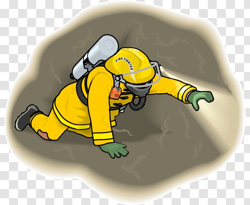 Cartoon Illustration - Firefighter - Firefighters Transparent PNG