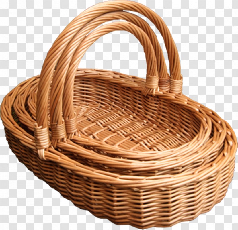 Wicker Sussex Trug Basket Weaving Garden - Watering Cans - Exquisite Bamboo Baskets Transparent PNG
