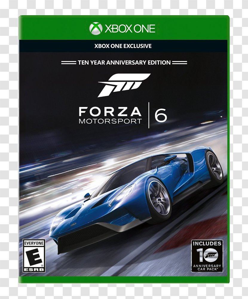 Forza Motorsport 6 7 Horizon 3 Xbox One Video Game - Software Transparent PNG