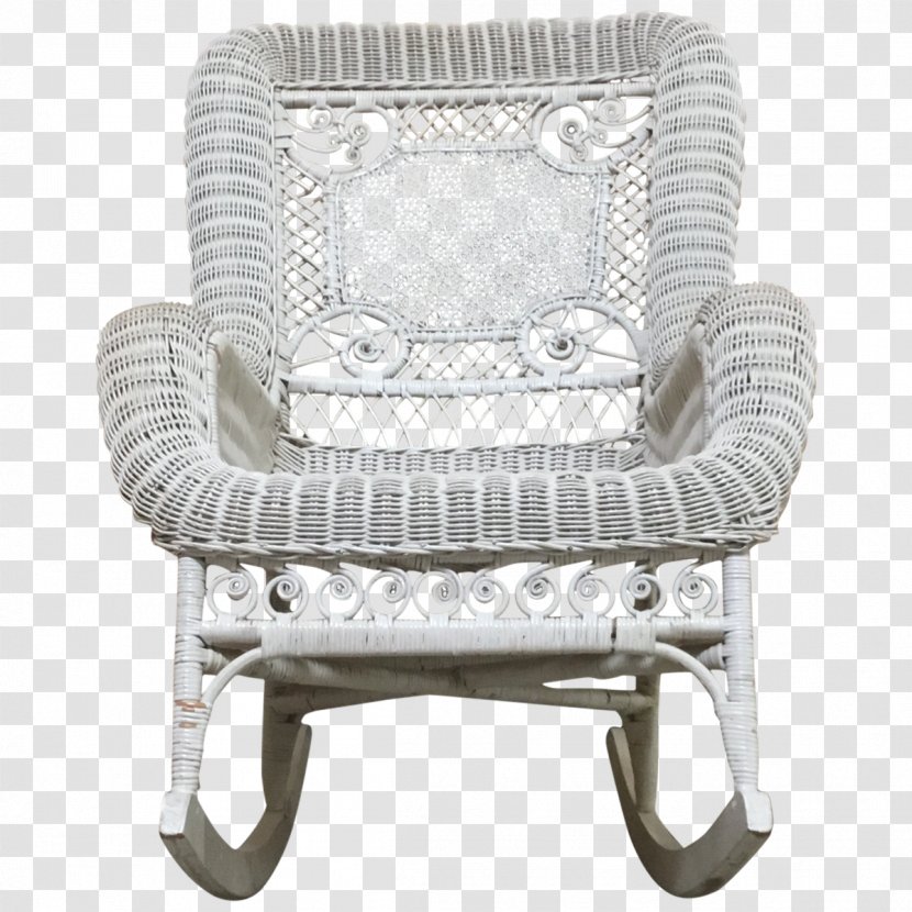Rocking Chairs Furniture Ligne Roset Shabby Chic - Noble Wicker Chair Transparent PNG