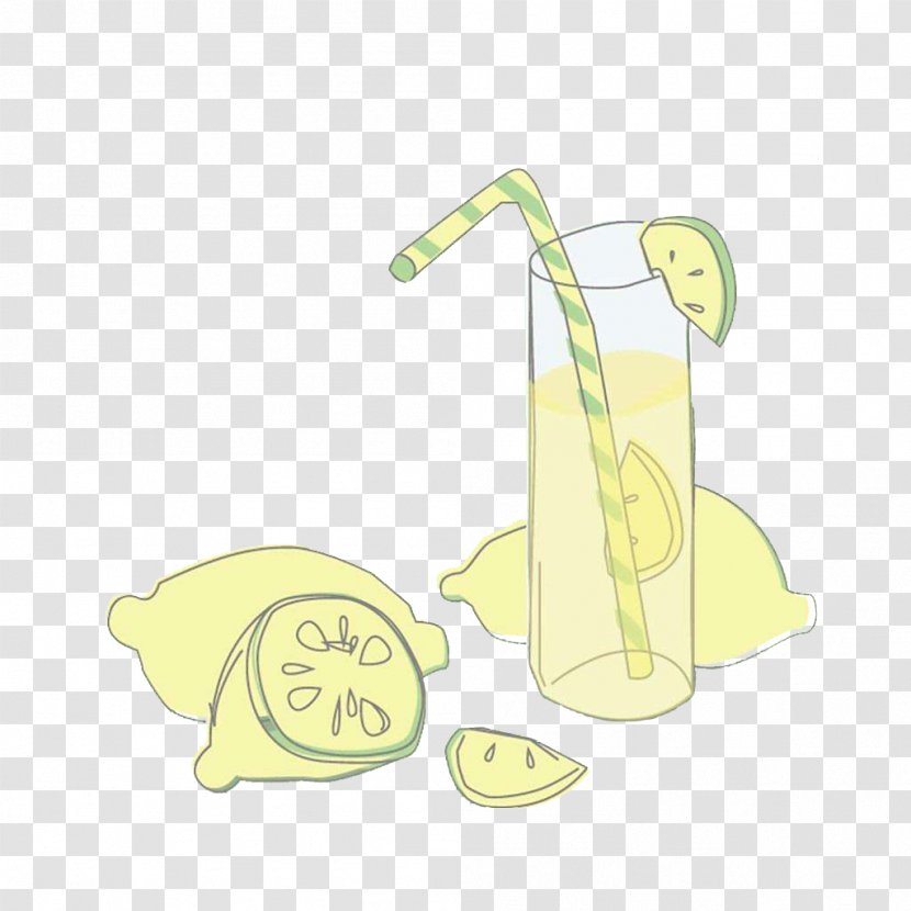 Lemonade Vector Graphics Image Illustration Euclidean - Water - Lemon Transparent PNG