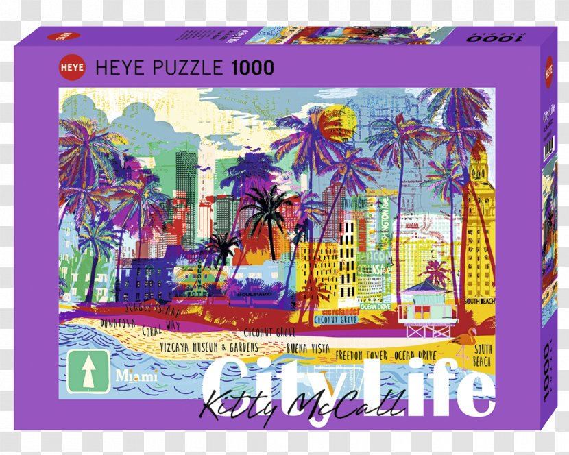 Jigsaw Puzzles Catherine Game Artist - Violet - City Life Transparent PNG