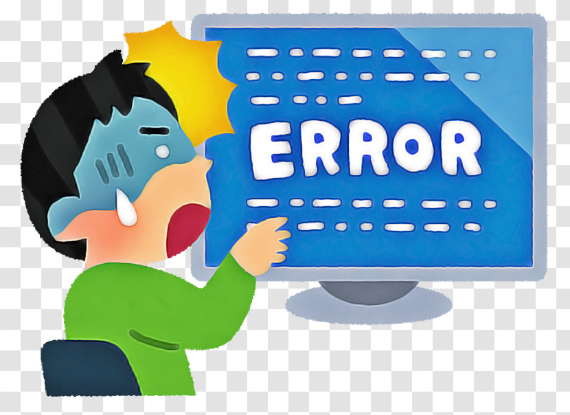 Computer Error Bluescreen Transparent PNG