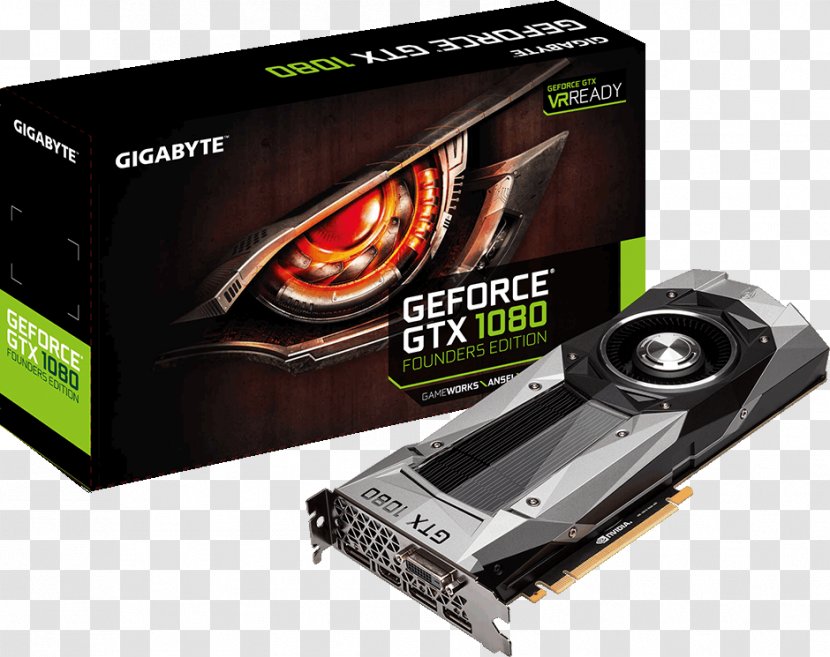 Graphics Cards & Video Adapters NVIDIA GeForce GTX 1080 英伟达精视GTX Gigabyte Technology Geforce Gtx Ti Gaming Oc - Electronic Device - 2 Series Transparent PNG