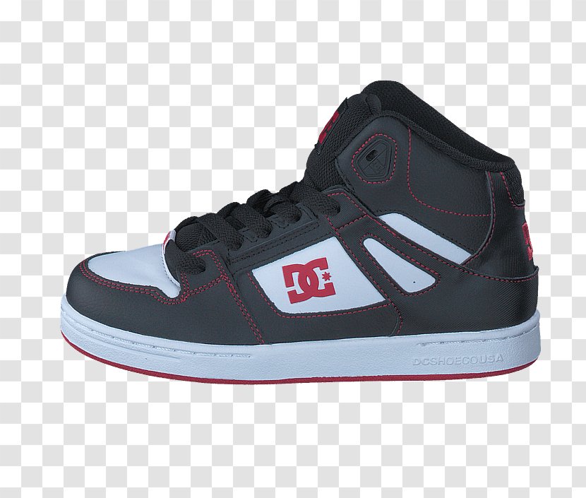 Skate Shoe Sneakers DC Shoes Shop - Dc - Red High Heels Transparent PNG