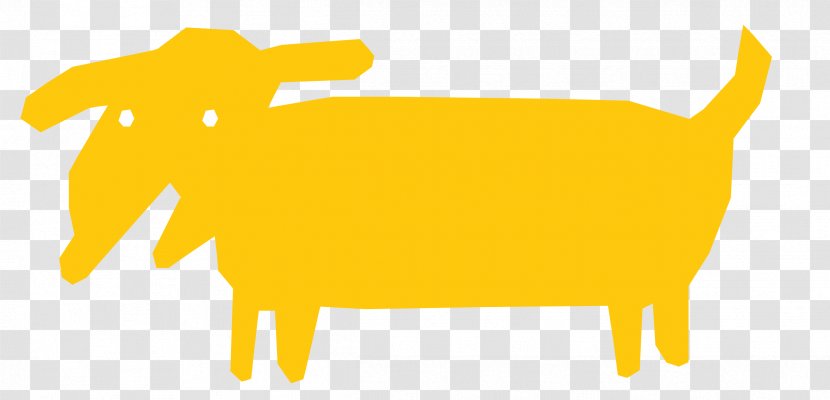 Dog Clip Art Cattle Mammal Snout - Goats Transparent PNG