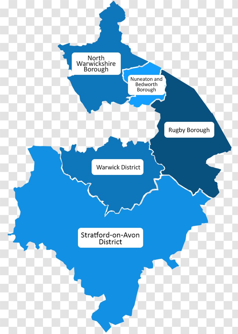 Stratford-upon-Avon Locator Map Ceremonial County Of England Illustration - Metropolitan Transparent PNG