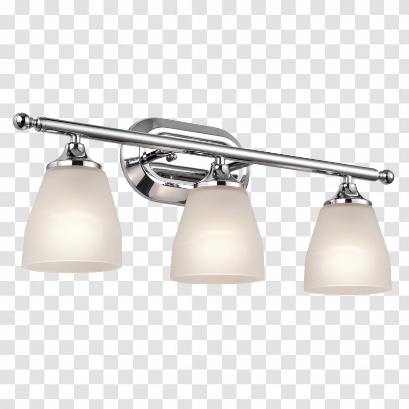 Light Fixture Lighting Bathroom Incandescent Bulb - Kichler Transparent PNG