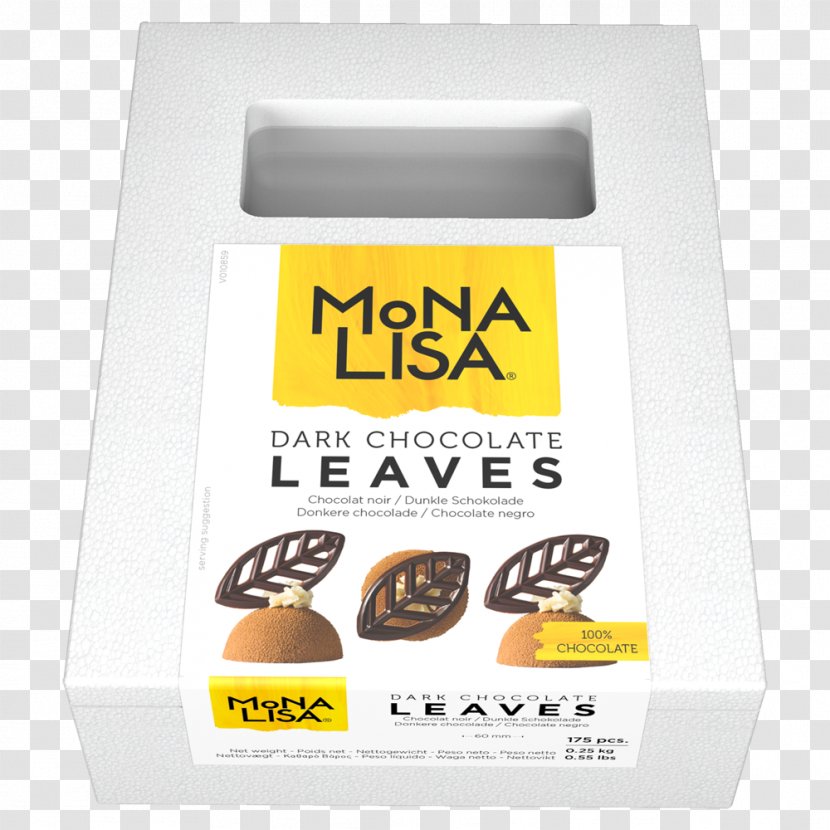 Tart Mona Lisa Dark Chocolate Transparent PNG