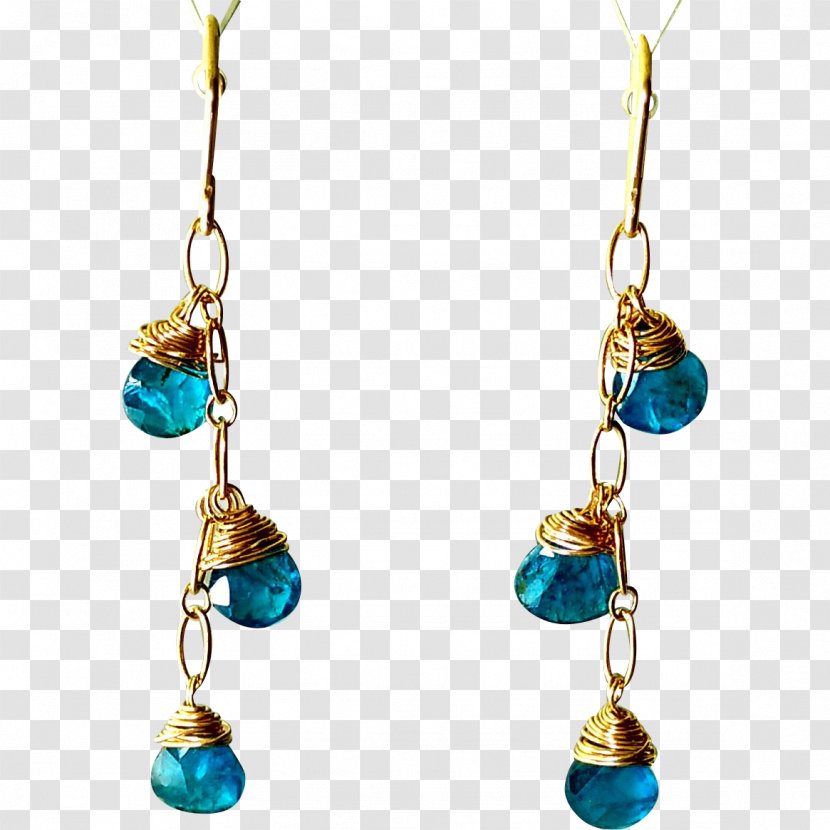 Turquoise Earring Body Jewellery Bead - Jewelry Transparent PNG