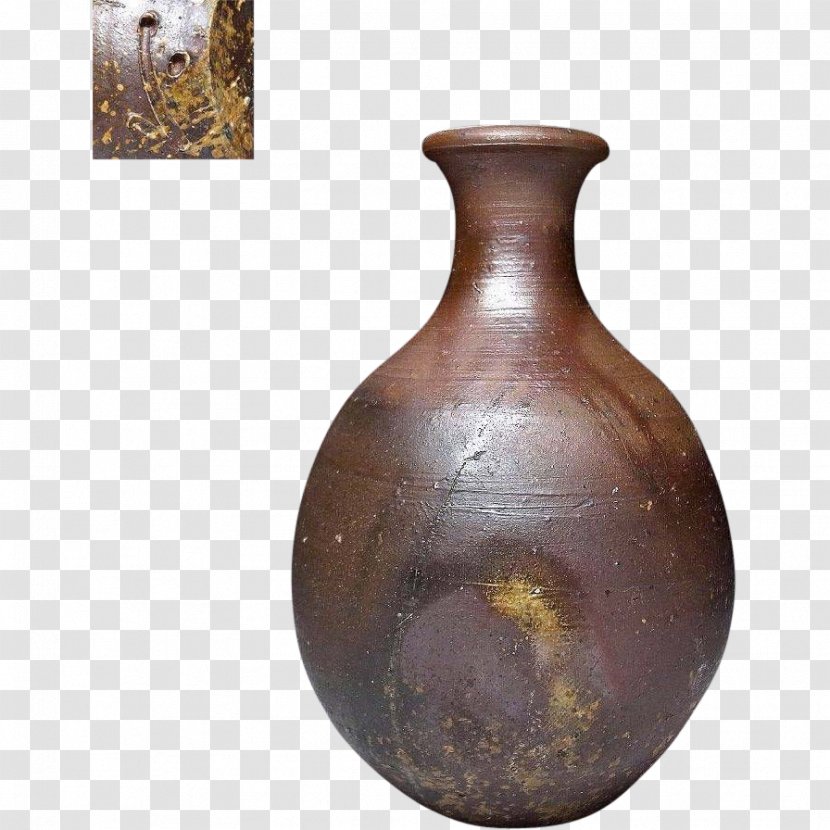 Bizen Ware Pottery Ceramic Art Sake - Artifact Transparent PNG