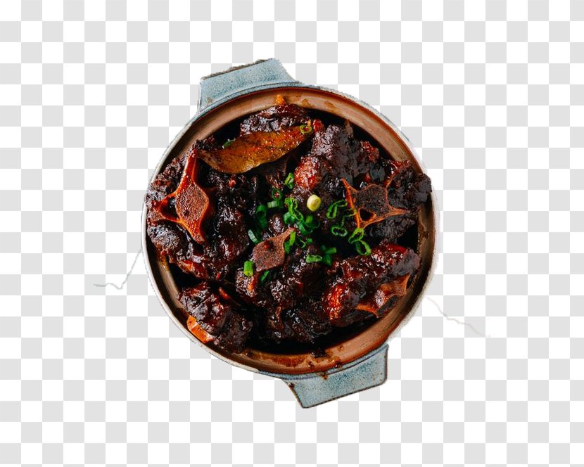 Chinese Cuisine Romeritos Recipe Oxtail Braising - Animal Source Foods - Spiced Braised Chicken Transparent PNG
