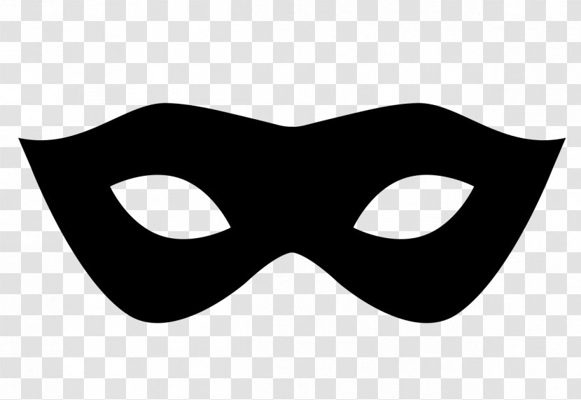 Mask Carnival Blindfold Silhouette Shape Transparent PNG