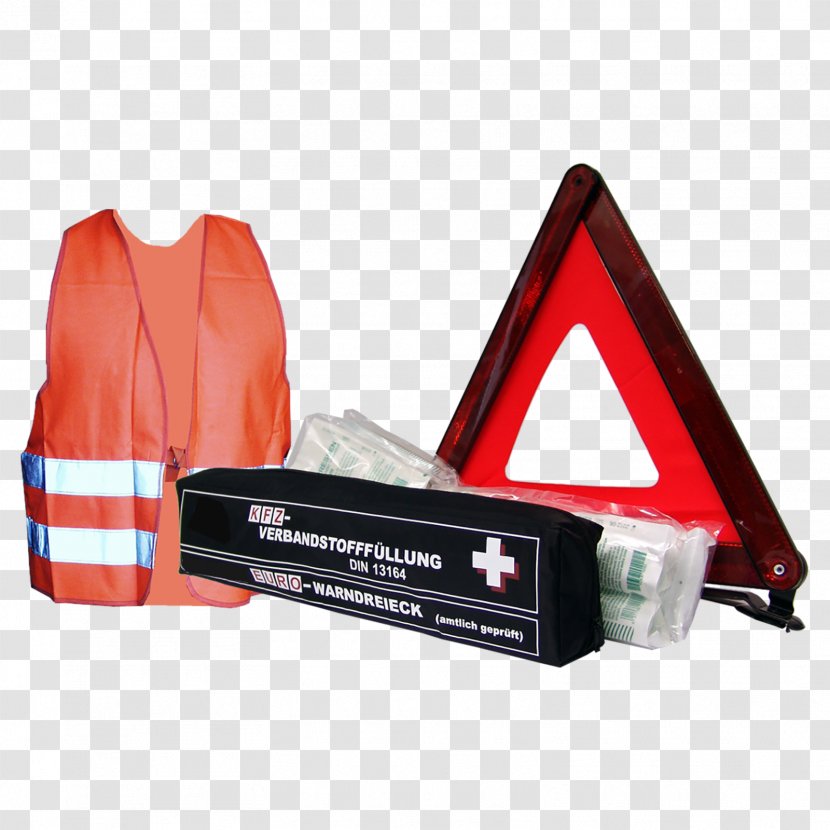 Car Advarselstrekant First Aid Supplies Kits Safety - Kit Transparent PNG