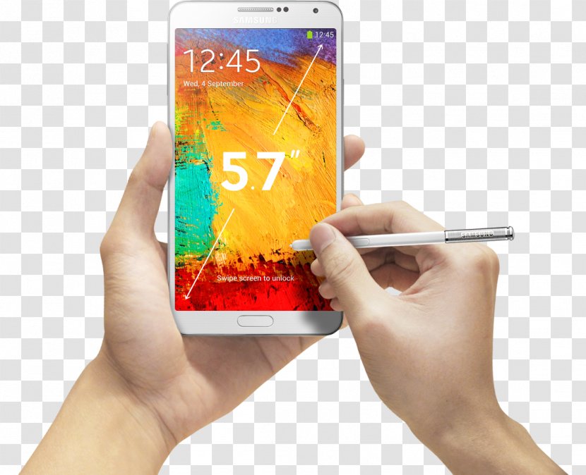 Samsung Galaxy Note 3 II S5 LTE - Stylus Transparent PNG